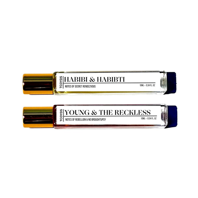 HABIBI & HABIBTI Perfume Oil 10ml and YOUNG & THE RECKLESS Perfume Oil 10ml Bundle